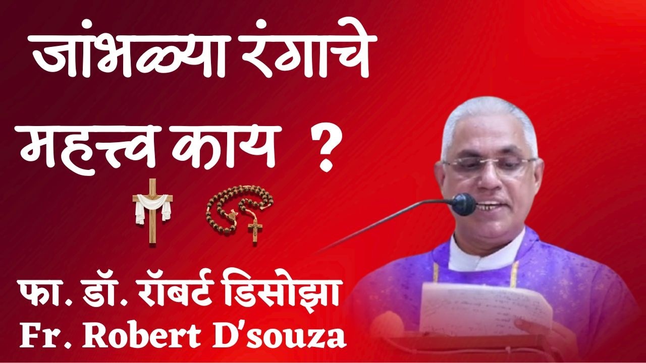 जांभळ्या रंगाचे महत्त्व काय? | फा. डॉ. रॉबर्ट डिसोझा | Fr. Robert D'souza