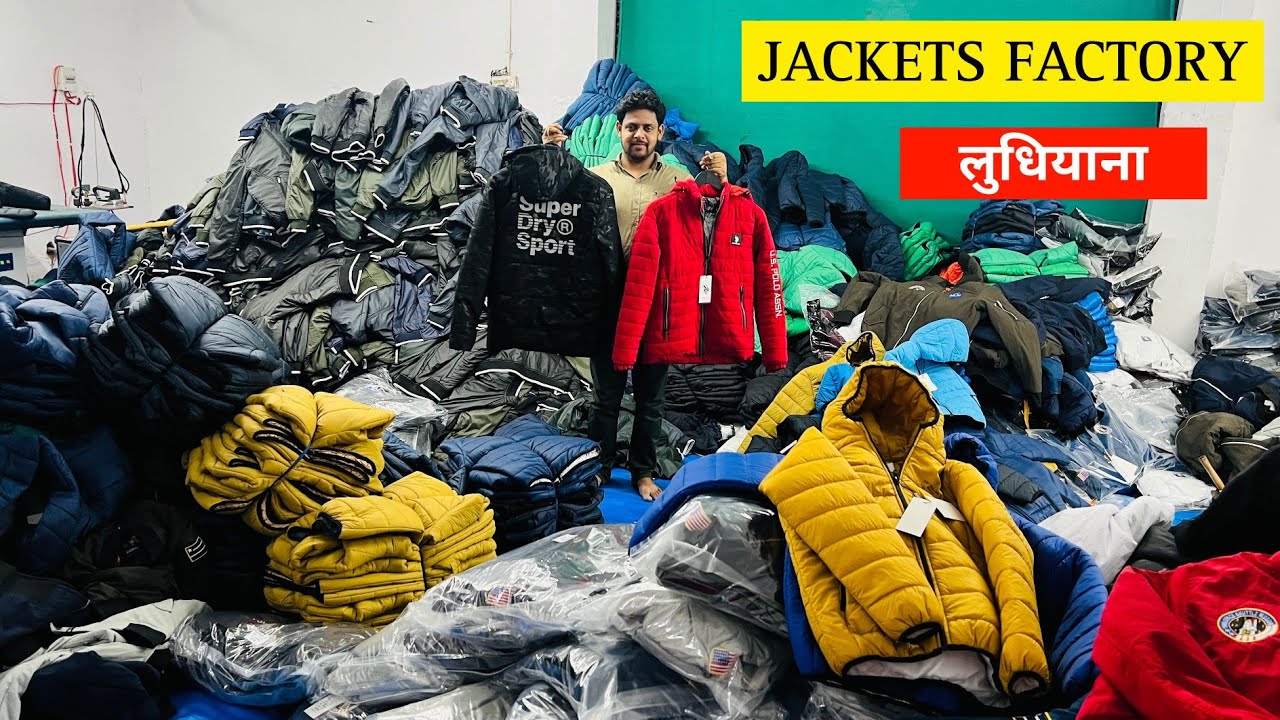 🇮🇳 Biggest Jackets Factory Ludhiana / Trending Jackets & Wincheaters Wholesale Ludhiana