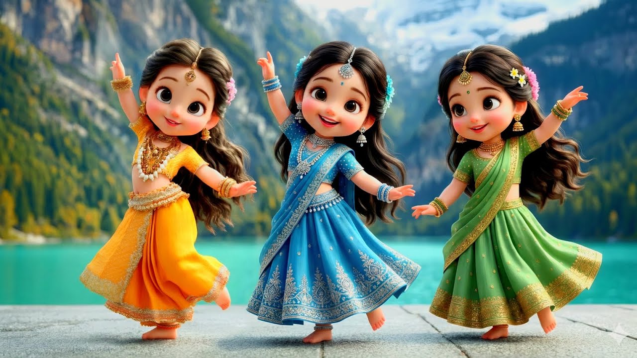 So Cute! Indian Babies Dancing Like Humans 😱👶 | Must Watch Viral Video #ai_cartoons_star 