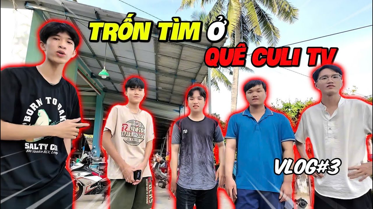 (VLOG#3) Thử Thách Trốn Tìm Tại Quê Nhà CULÌ TV