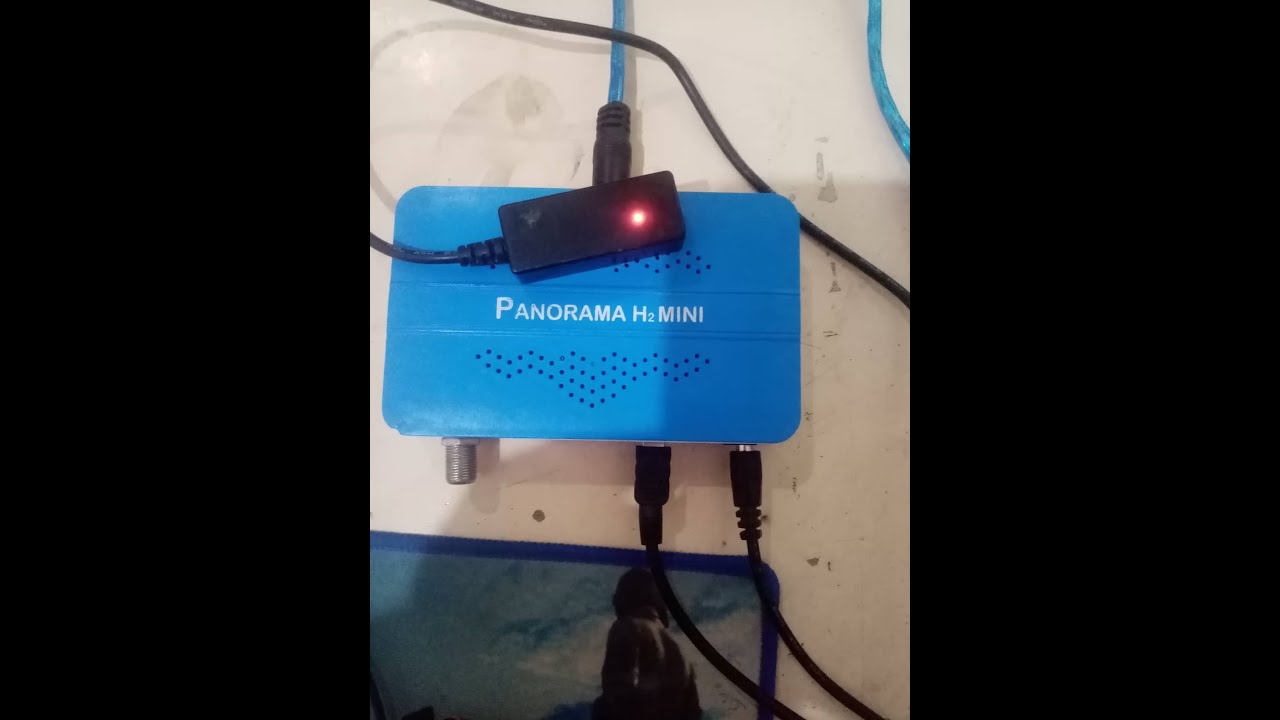 حل مشكلة اللمبة الحمراء في رسيفر ..... panorama h2 mini....  وعمل فلاشة باللودر . @mtanahi1