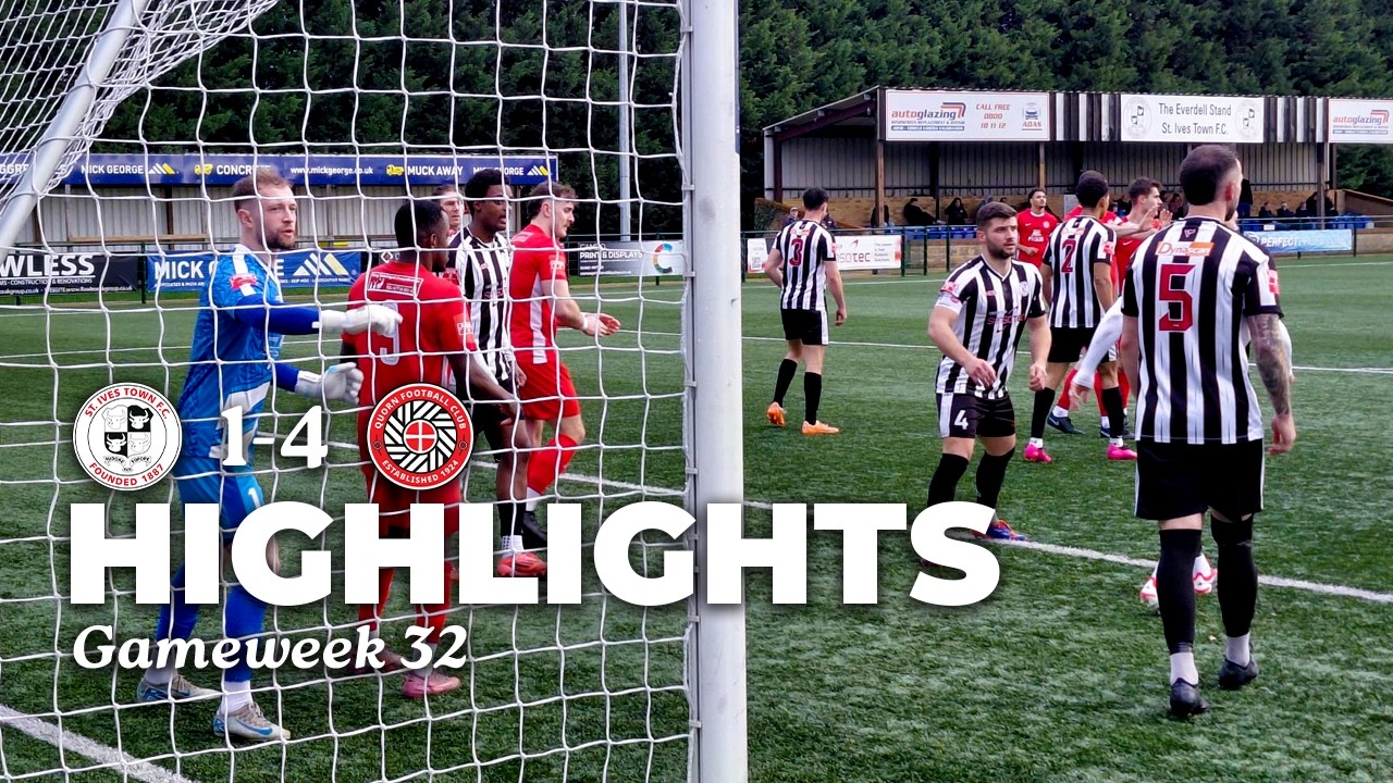 Quorn rally to beat Ives | St Ives Town 1-4 Quorn | Match Highlights