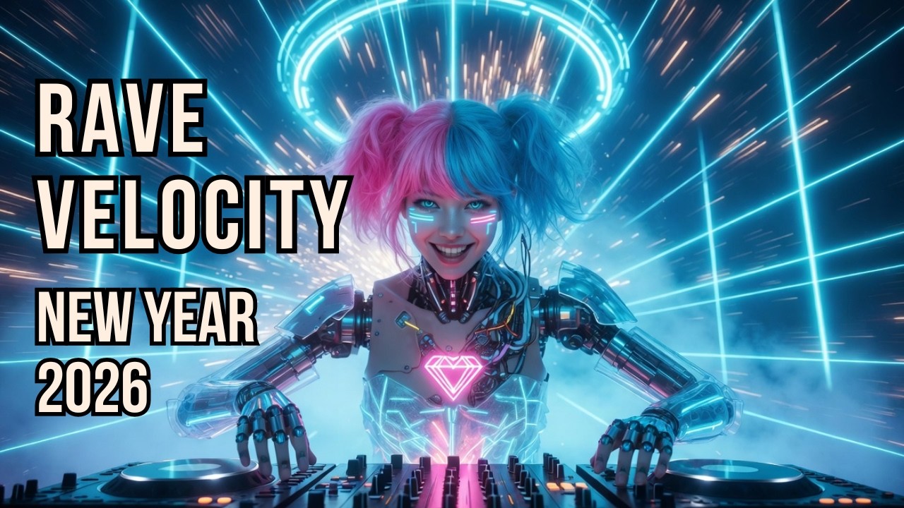 Rave Velocity 2026 ⚡ 150 BPM Hard Techno &times; Hard Dance New Year Rave | Melodic Pulse Techno