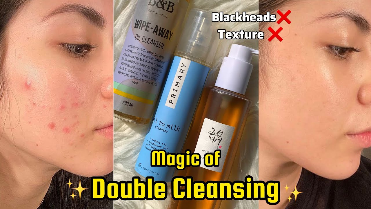 What is DOUBLE CLEANSING? Start Oil Cleansing NOW!!! ✨