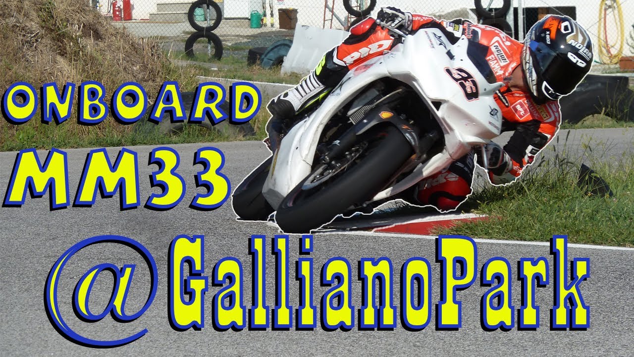 Galliano Park onboard with Melandri 33 and his Yamaha R3