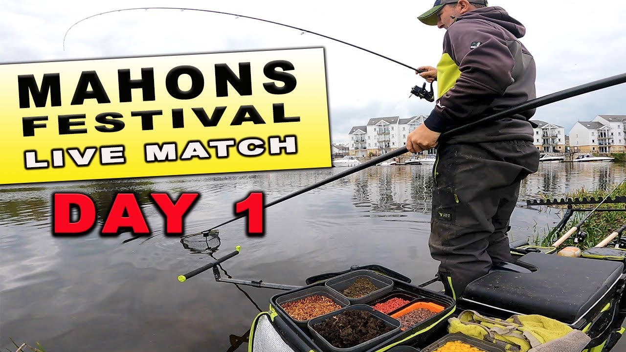 Mahons Festival 2022 Day 1 - LIVE MATCH FISHING