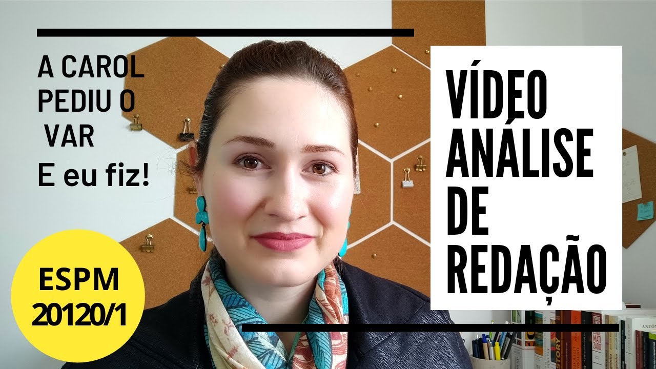 V&iacute;deo An&aacute;lise de Reda&ccedil;&atilde;o - ESPM - Caroline