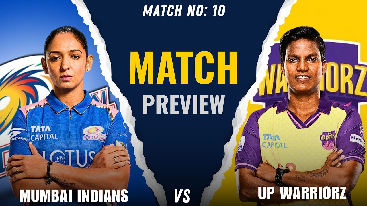 Mumbai Indians vs UP Warriorz – WPL 2026 Match Preview 🏏🔥