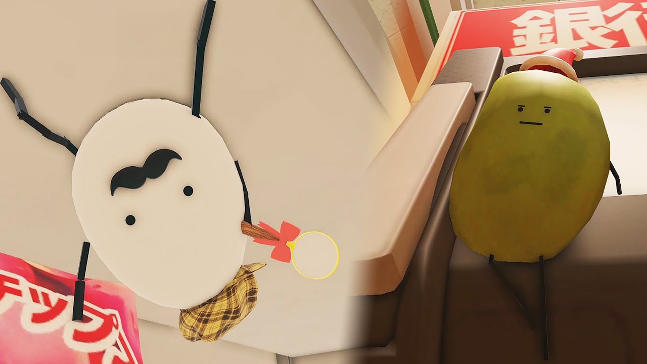 Hide and seek with Detective Egg, Mameo in Secret Staycation [Roblox]