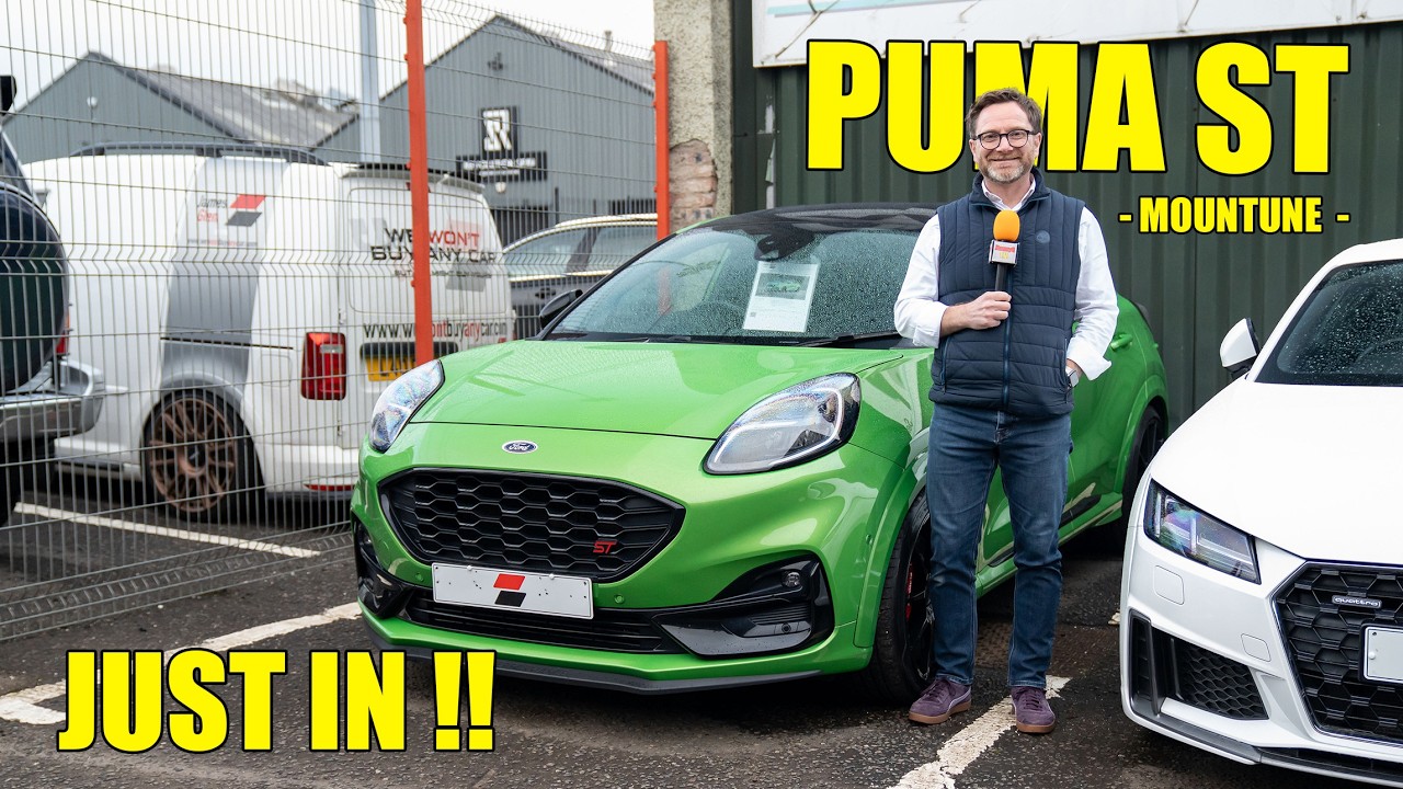 Ford Puma ST Mountune Updates in Mean Green - New Arrival