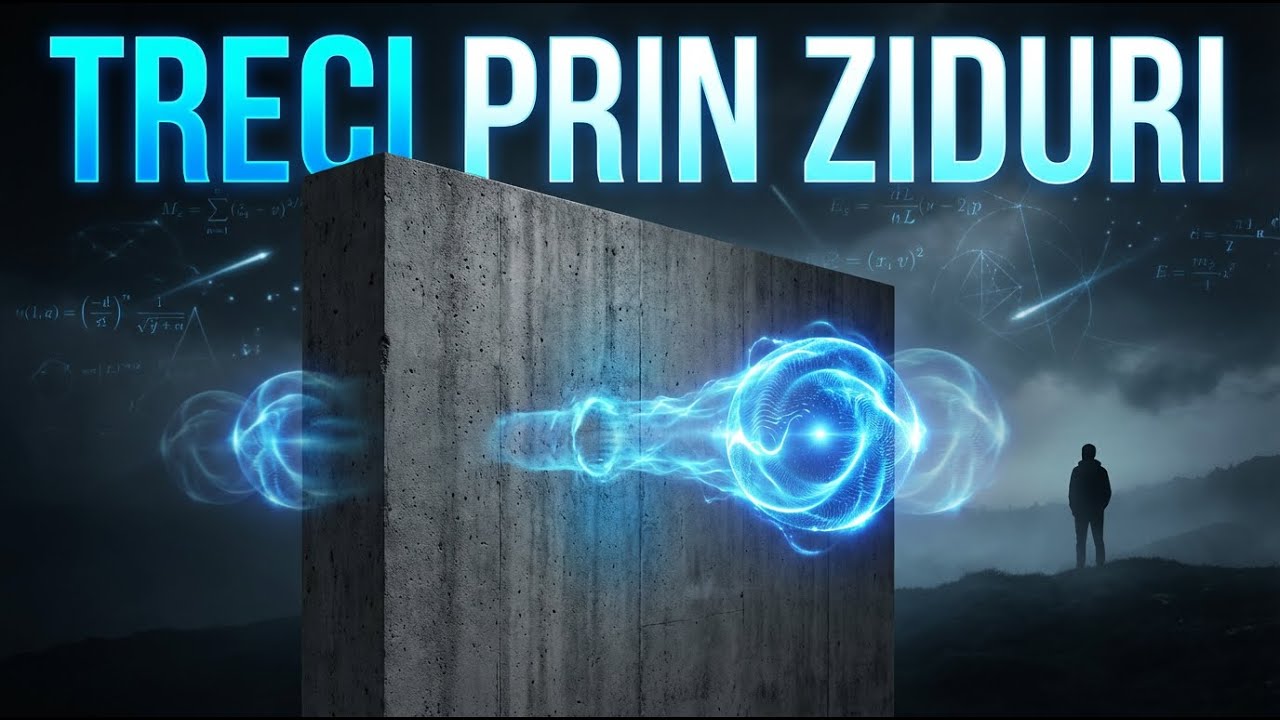 Tunelarea cuantică: Cum particulele trec prin ziduri solide. Tu poți face la fel?