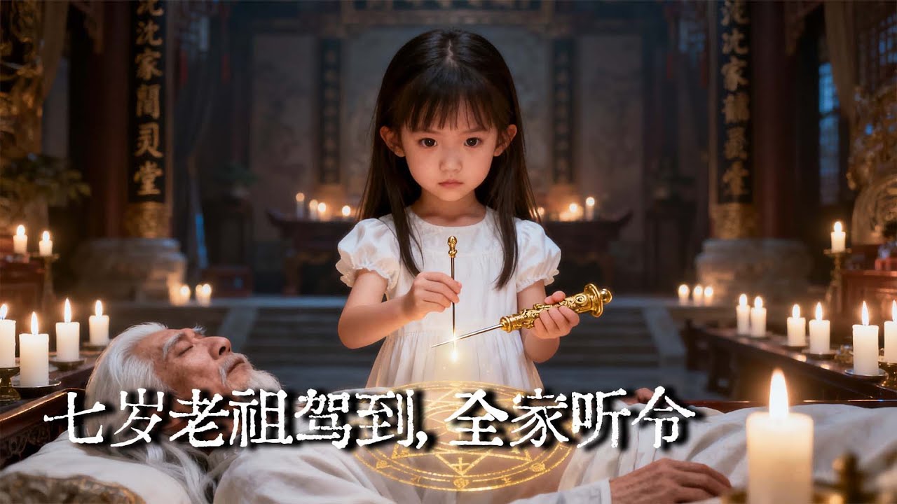 【完结】她7岁身体里住着80岁老祖，在儿子葬礼上拿出银针，下一秒全场炸锅！|七岁老祖驾到全家听令#短劇 #drama #重生