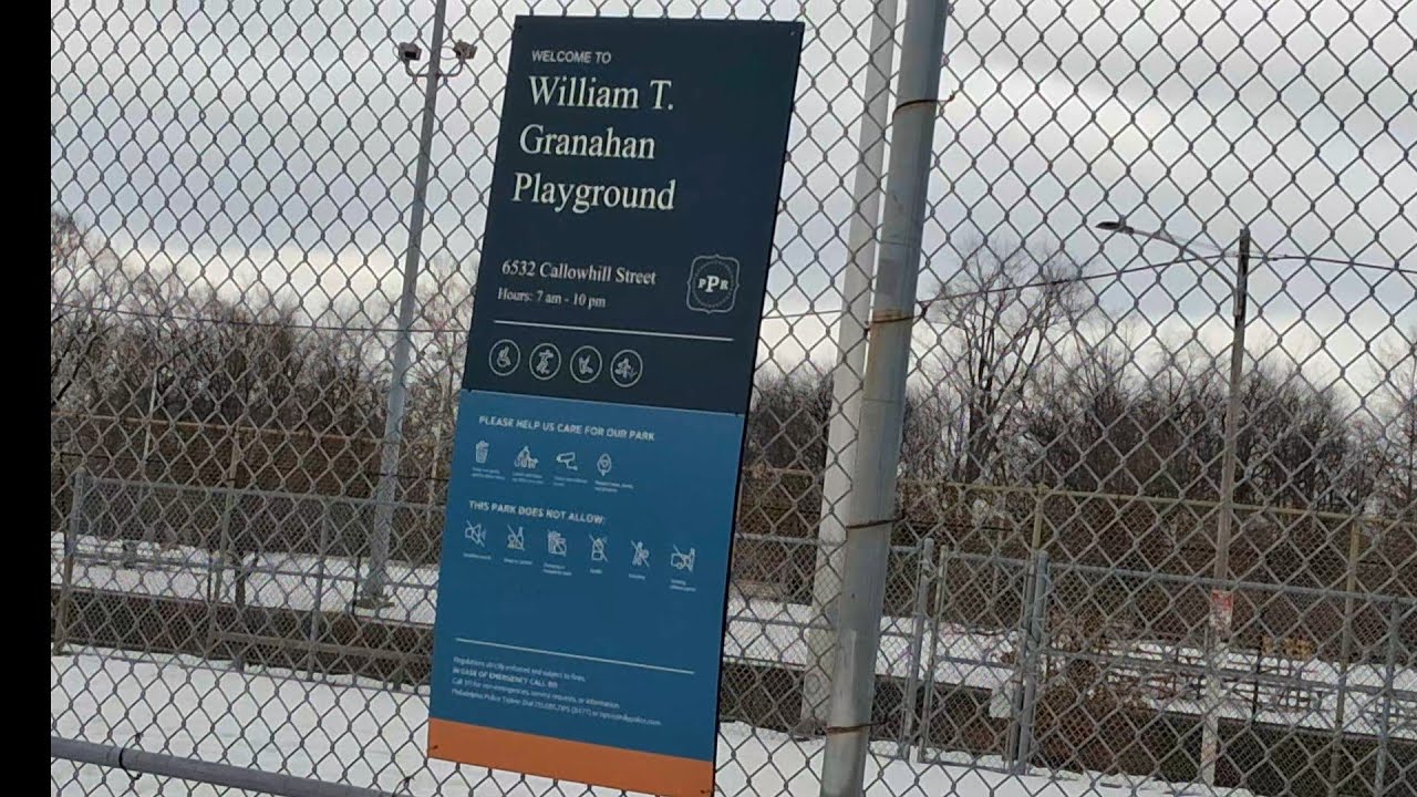 Granahan playground in west Philadelphia PA 2026