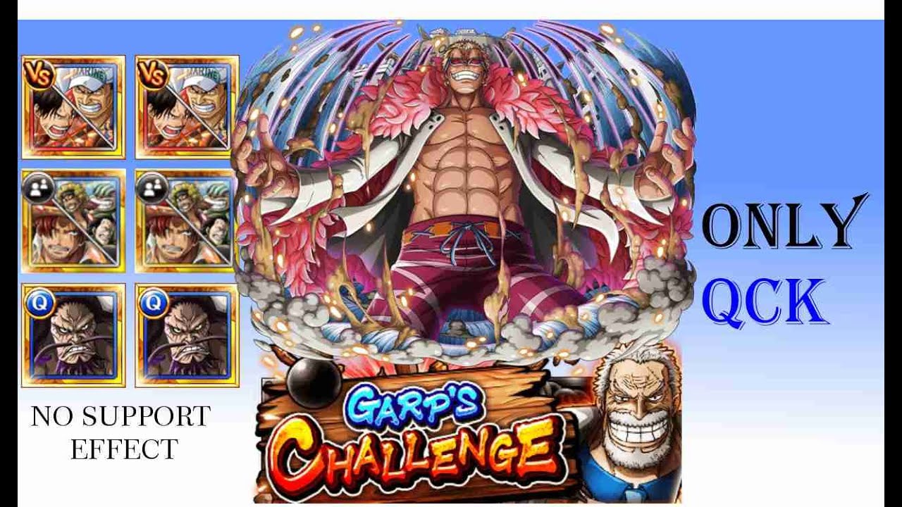 GARP CHALLENGE HEAVENLY DEMON 1 ONLY QCK - ONE PIECE TREASURE CRUISE