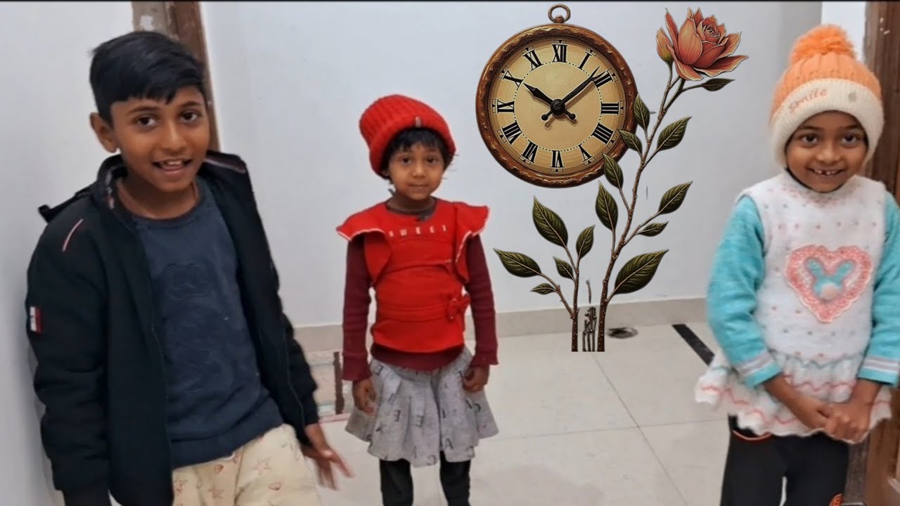 Bacche log Intezar kar rahe hai Apne Abbu uncle  ka