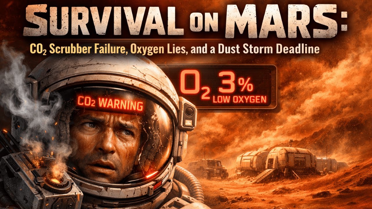 Survival on Mars: CO₂ Scrubber Failure, Oxygen Lies, and a Dust Storm Deadline