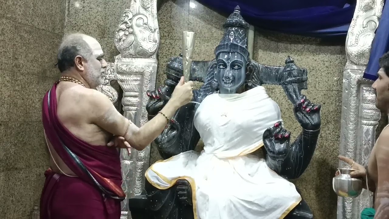 5.7.24 మన దేవి ఆశ్రమం లో అభిషేకం