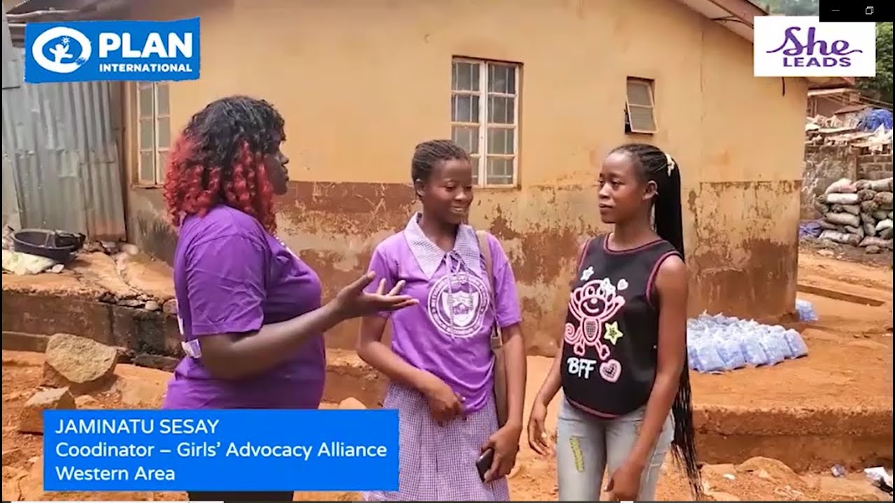 She Leads - Girls and Young Women receive direct funding from Plan International