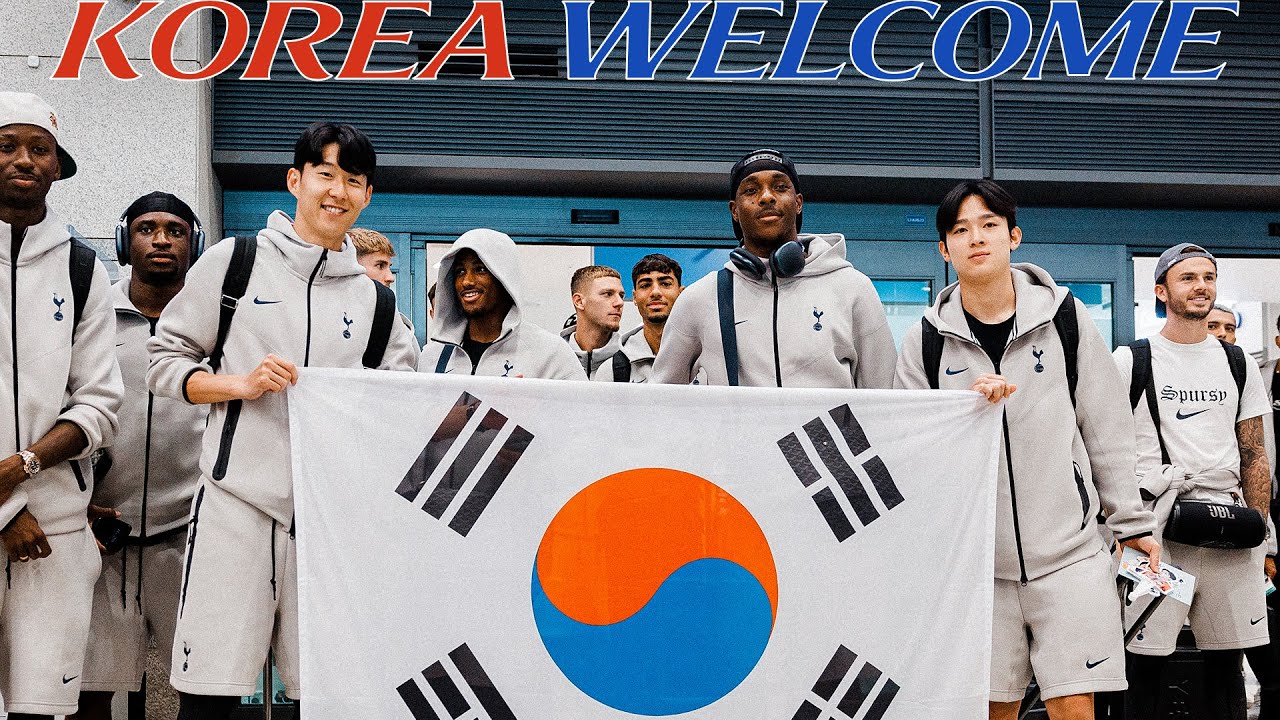 Travel with Tottenham Hotspur to South Korea! | INCREDIBLE AIRPORT SCENES
