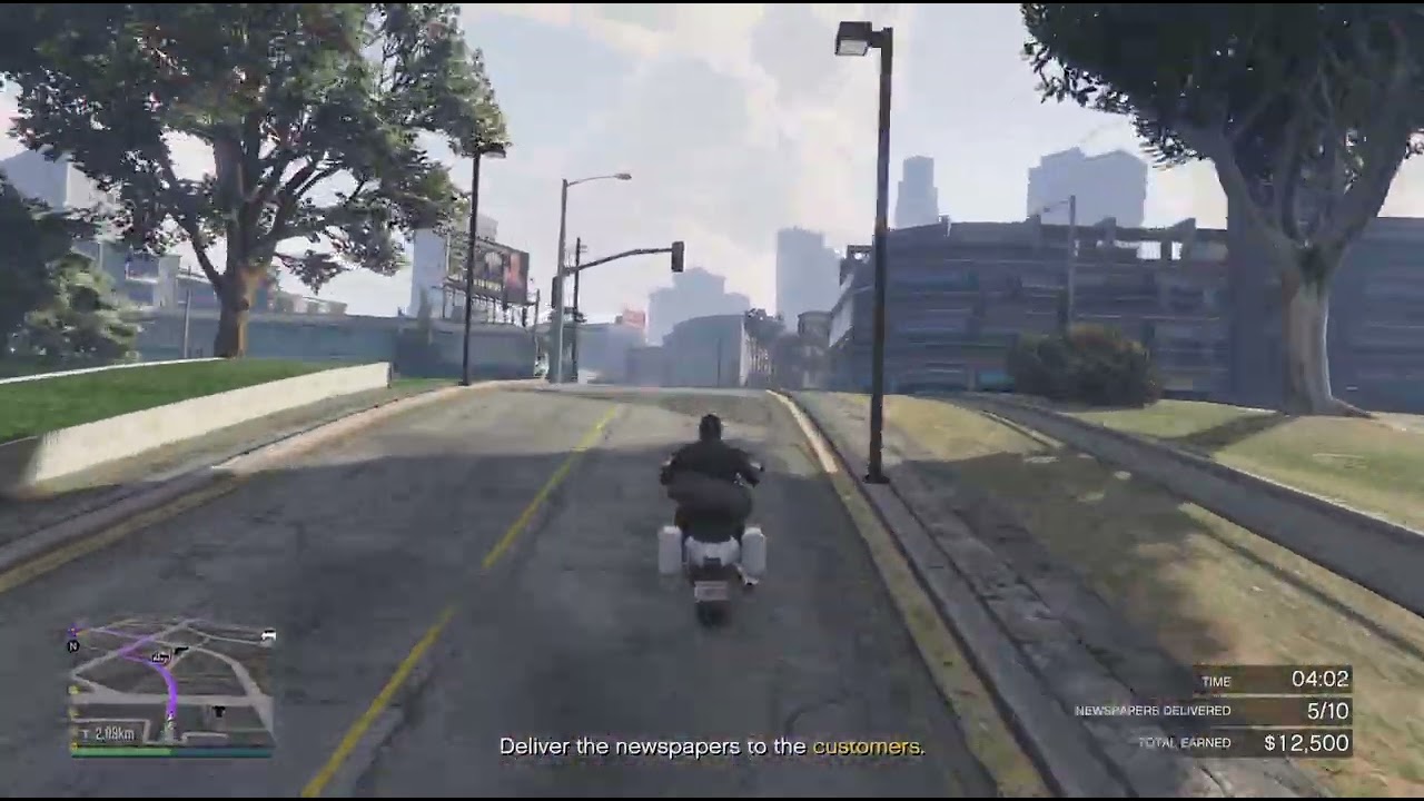 Newspaper delivery turns into a gang wipe!🔥