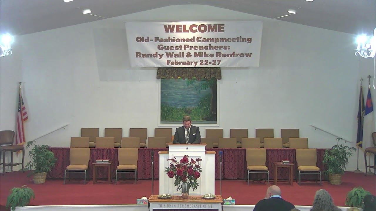 2026-02-23 Grace Baptist Church Monday Evening Service (Winter Camp Meeting)