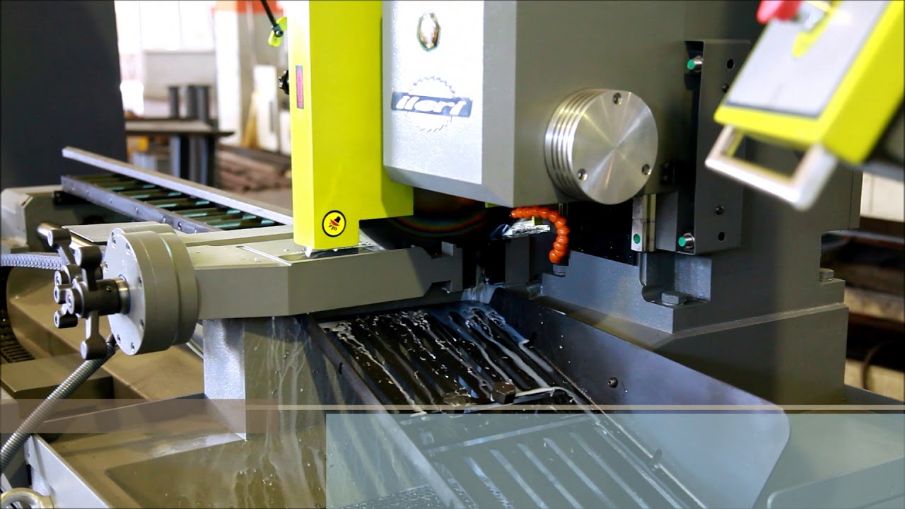 automatic cold saw with part feeder SMART 350 CNC