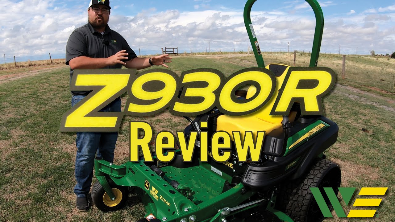 2022 John Deere Z930R Zero Turn Mower Review & Walkaround