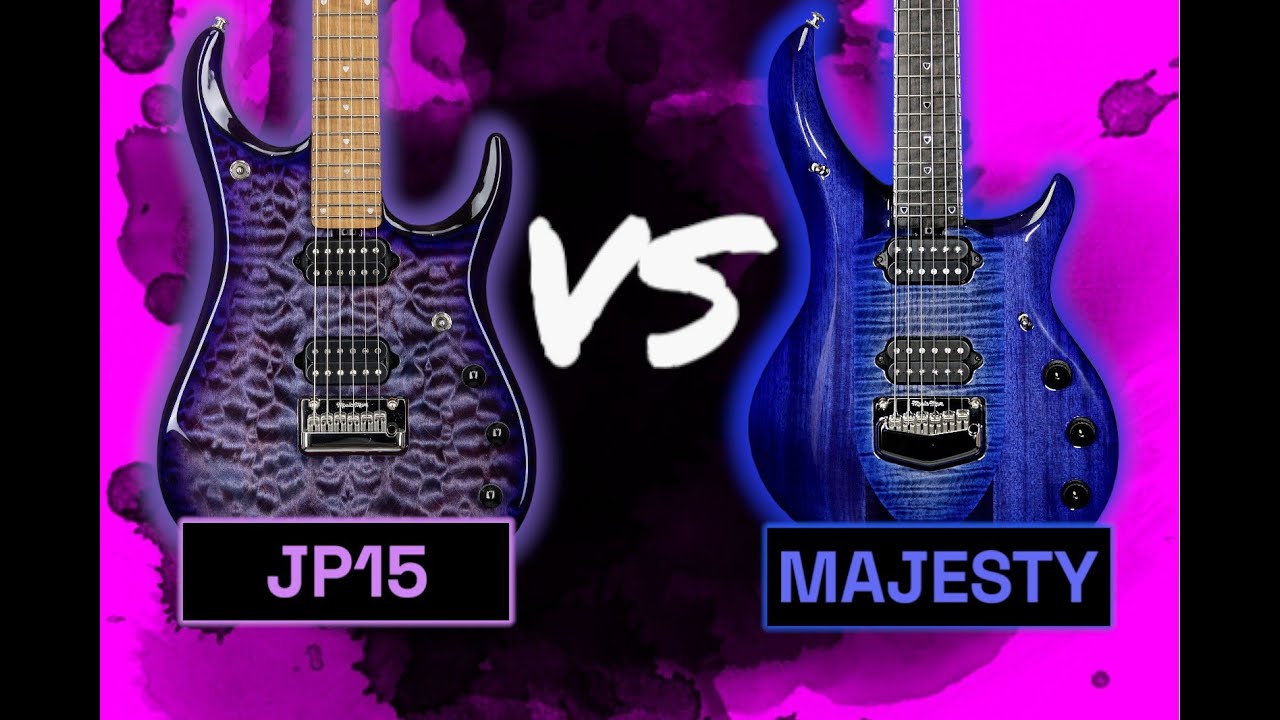 The Ultimate John Petrucci Signature Guitar Shootout I JP15 VS Majesty I Music Man
