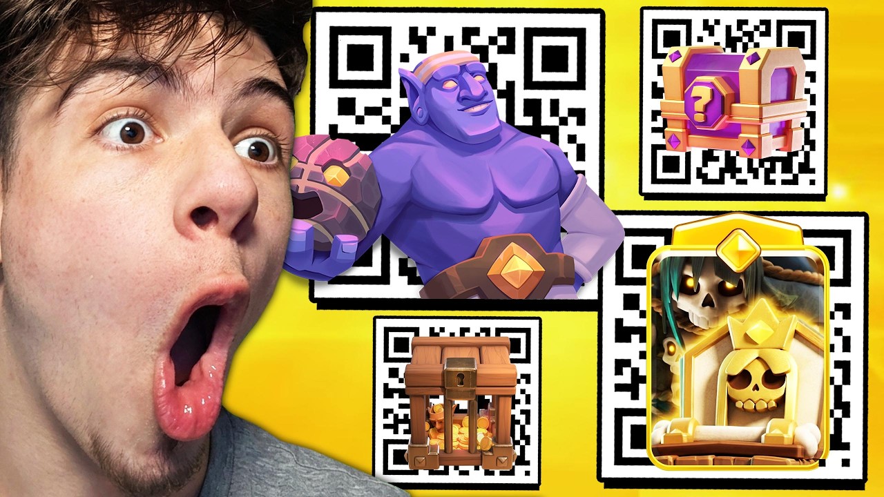 x4 NEW QR CODE REWARDS IN CLASH ROYALE! (LIMITED)