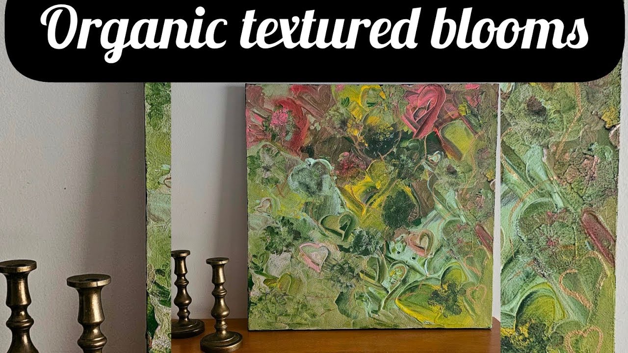 Organic abstract cherry blossoms with a touch of magic, easy to do,@ReihanTrandafir
