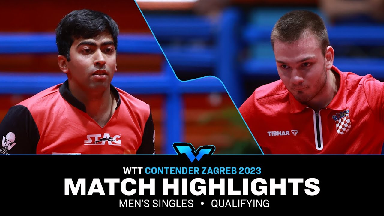 Harmeet Desai vs Ivor Ban | MS Qual | WTT Contender Zagreb 2023