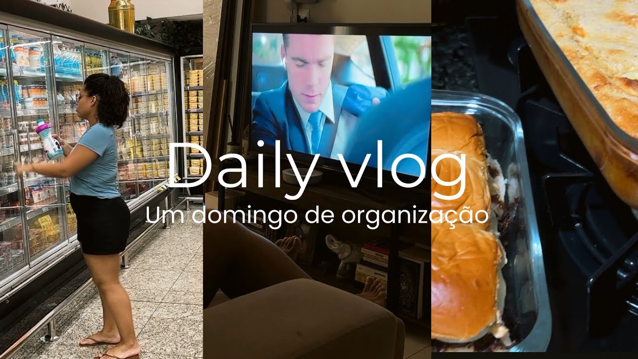 Domingo de organização | rotina real, mercado, preparando lanches para a semana 🌿