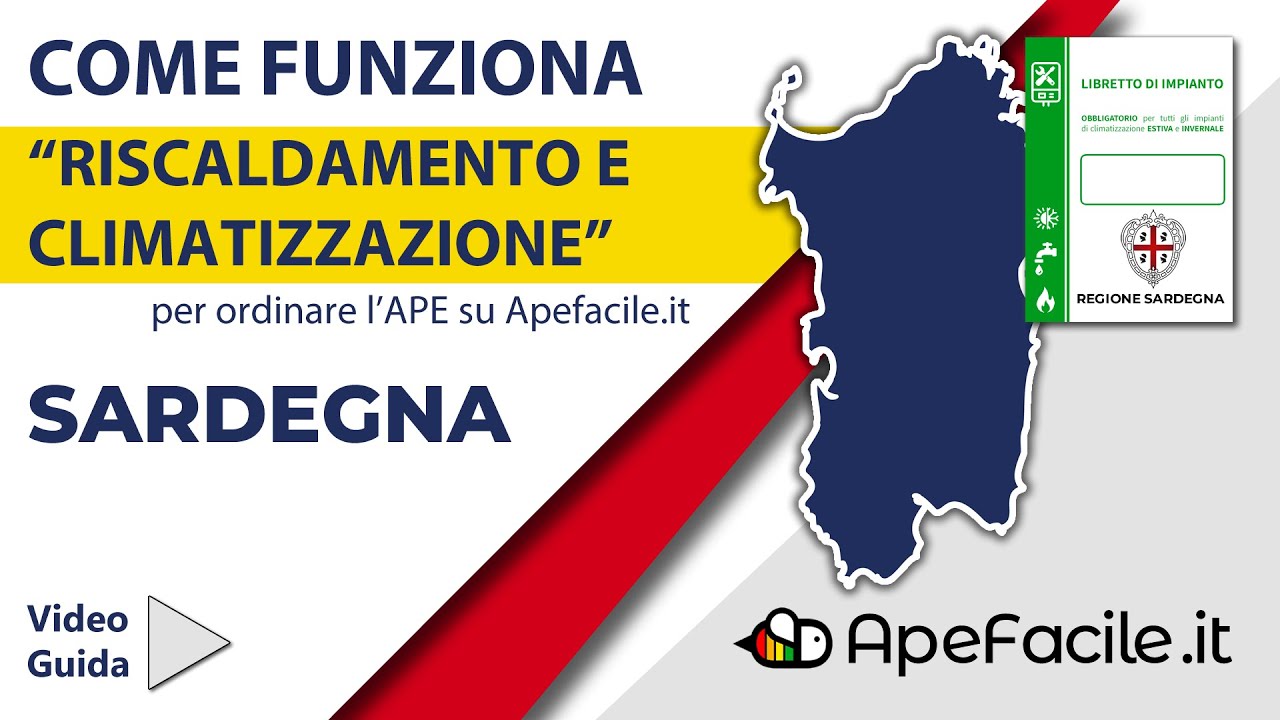 RIscaldamento e Climatizzazione Sardegna - Video Guida Apefacile.it
