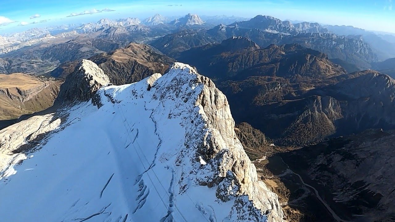 🔹️Dolomites in flight 🔹️Marmolada Conquered !!