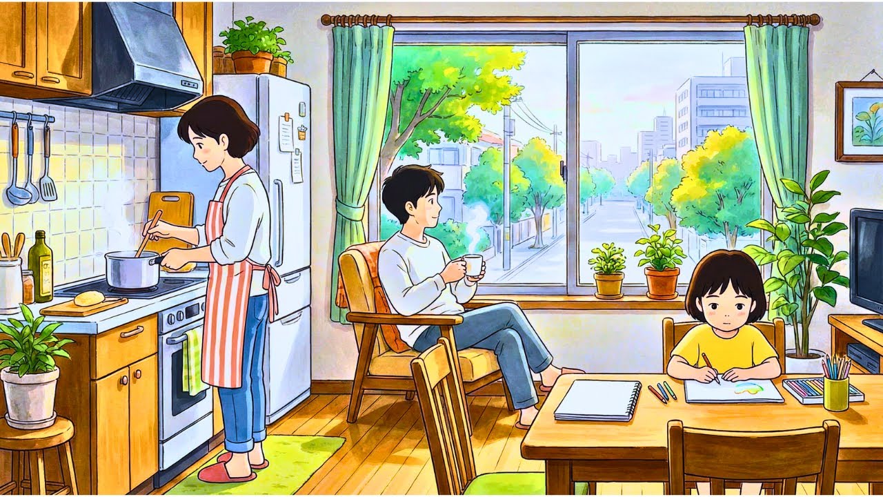 Routine Days  Peaceful CityFamily Life  Calm & Cozy Living