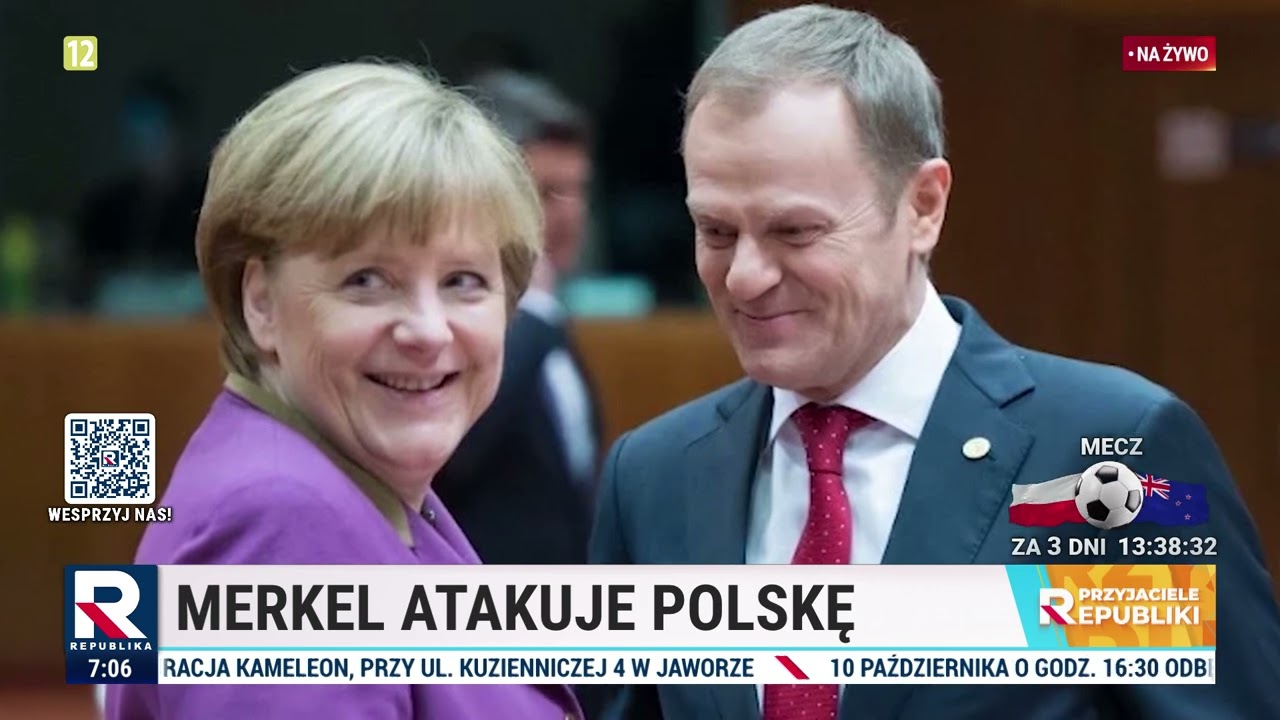 Skandaliczne słowa Angeli Merkel. Zaatakowała Polskę! | #PrzyjacieleRepubliki