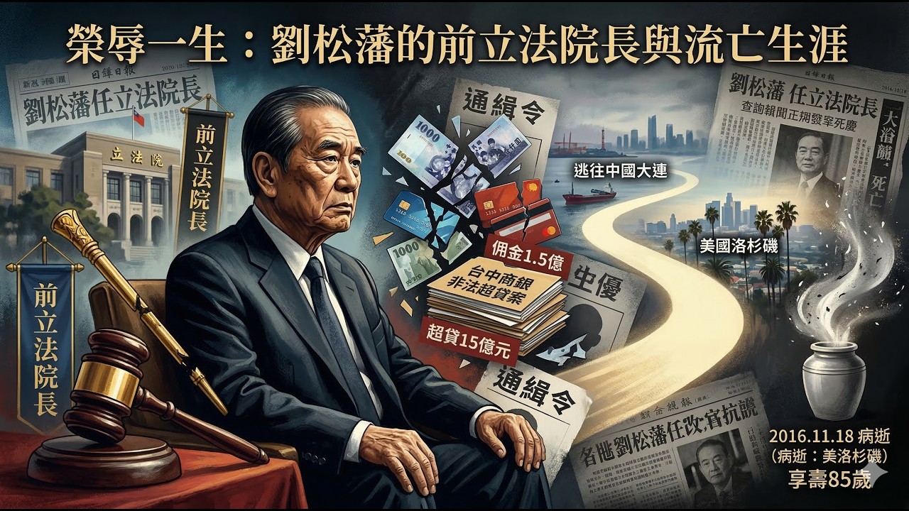 亡命議長：劉松藩的崛起與殞落 中國國民黨國會議長）