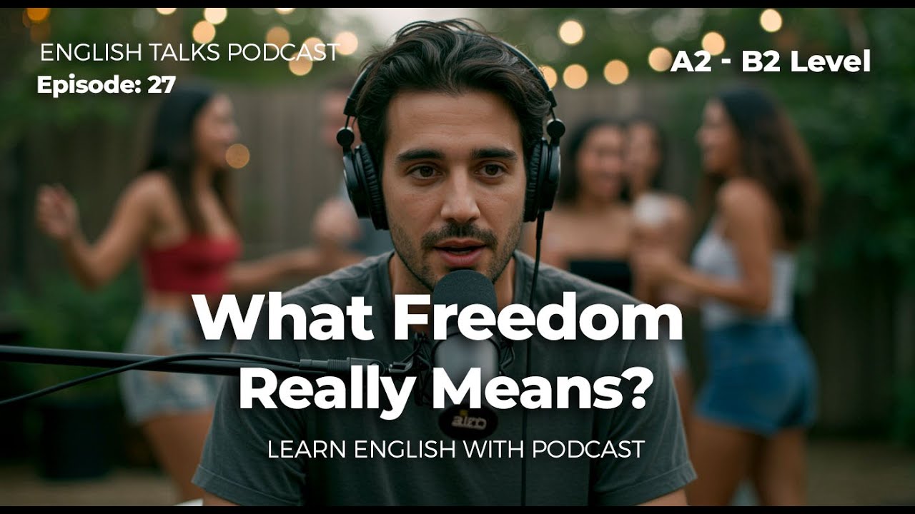 Learn Easy English with Real-Life Topics | What Freedom Really Means