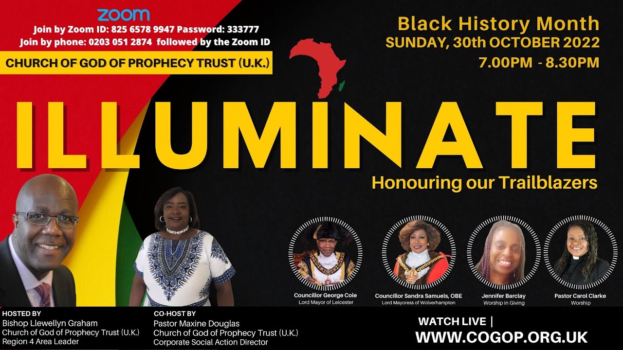 COGOP Sunday Evening Service | Honouring Our Trailblazers | 30 October 2022
