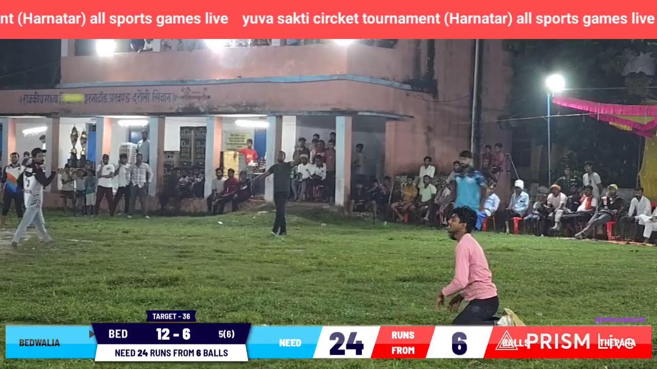 yuva sakti circket tournament  BEDWALIA vs Thepaha