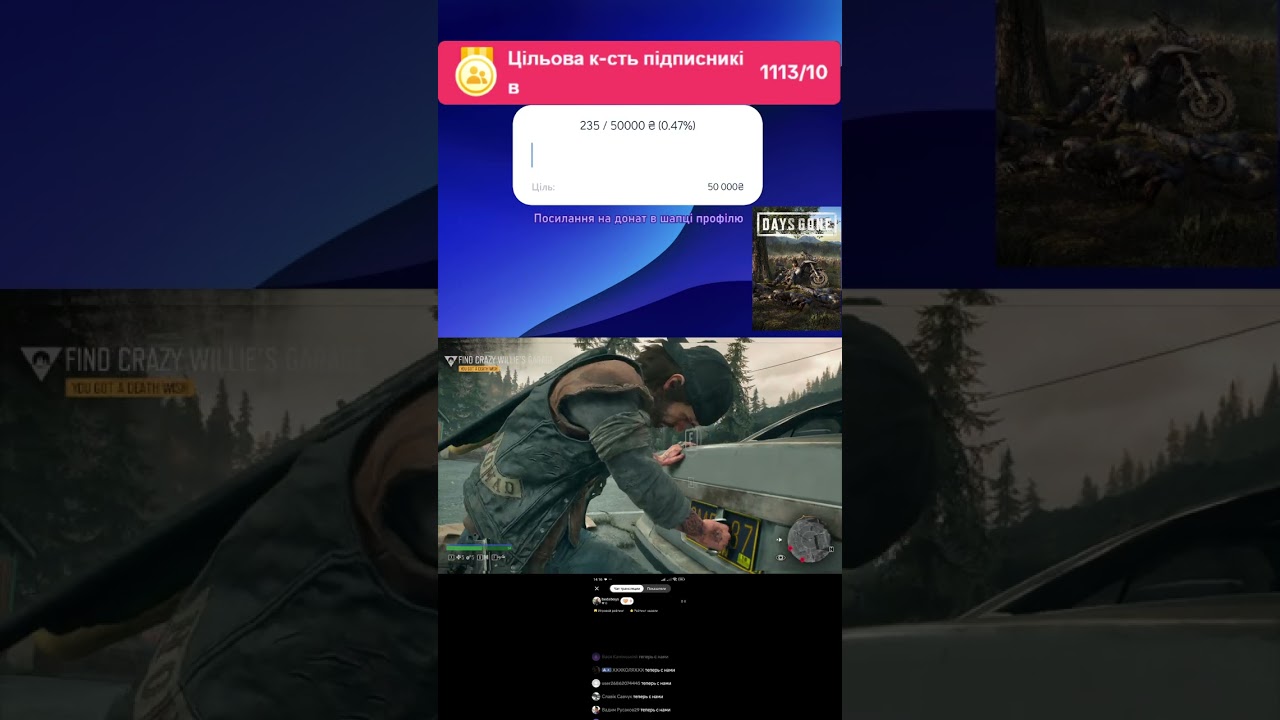 Days Gone з початку