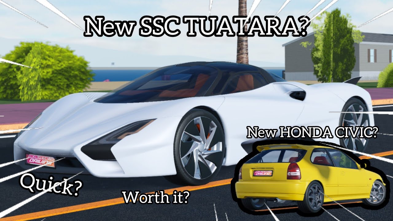 New SSC and New HONDA CIVIC?11 - WORTH IT?!! - Roblox Realistic Car Driving