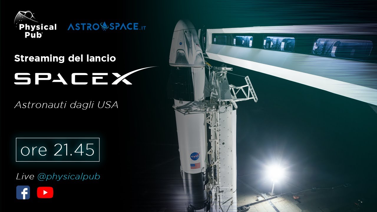 LIVE: lancio SpaceX rinviato all'ultimo!