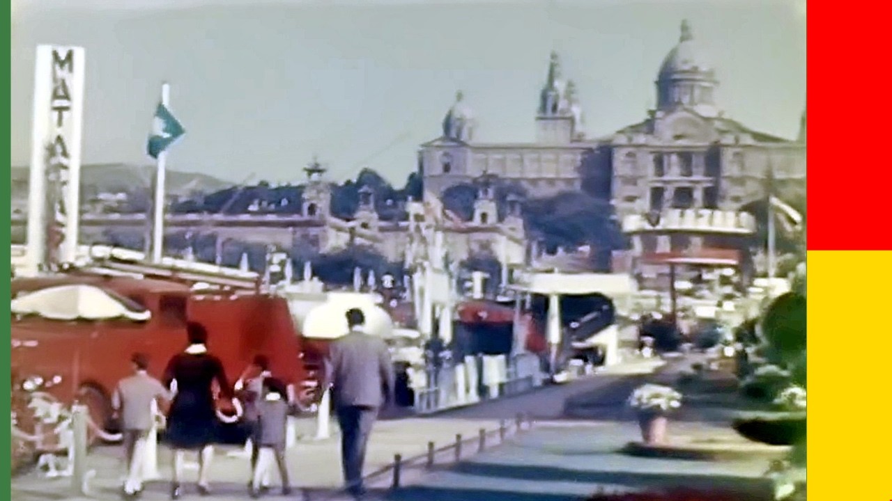 ¿Cómo era BARCELONA hace más de 60 años?