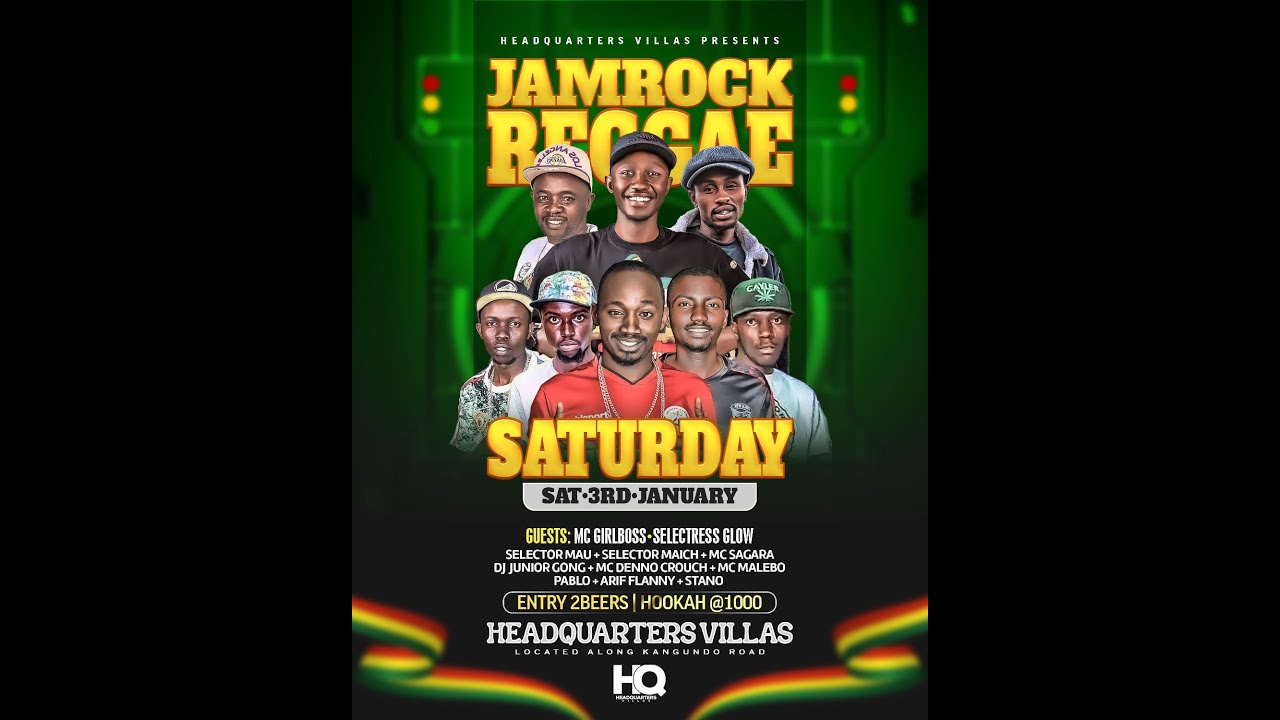 SELECTOR MAU FT MC MALEBOOO 1ST JAMROCK REGGEA PARTY 2026