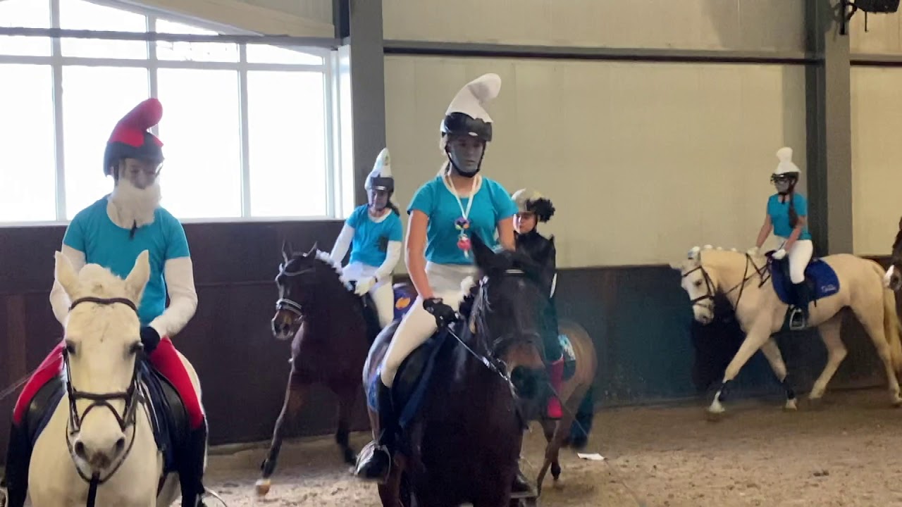 Kerstproef Stal Bosgoed Smurfenteam 2019