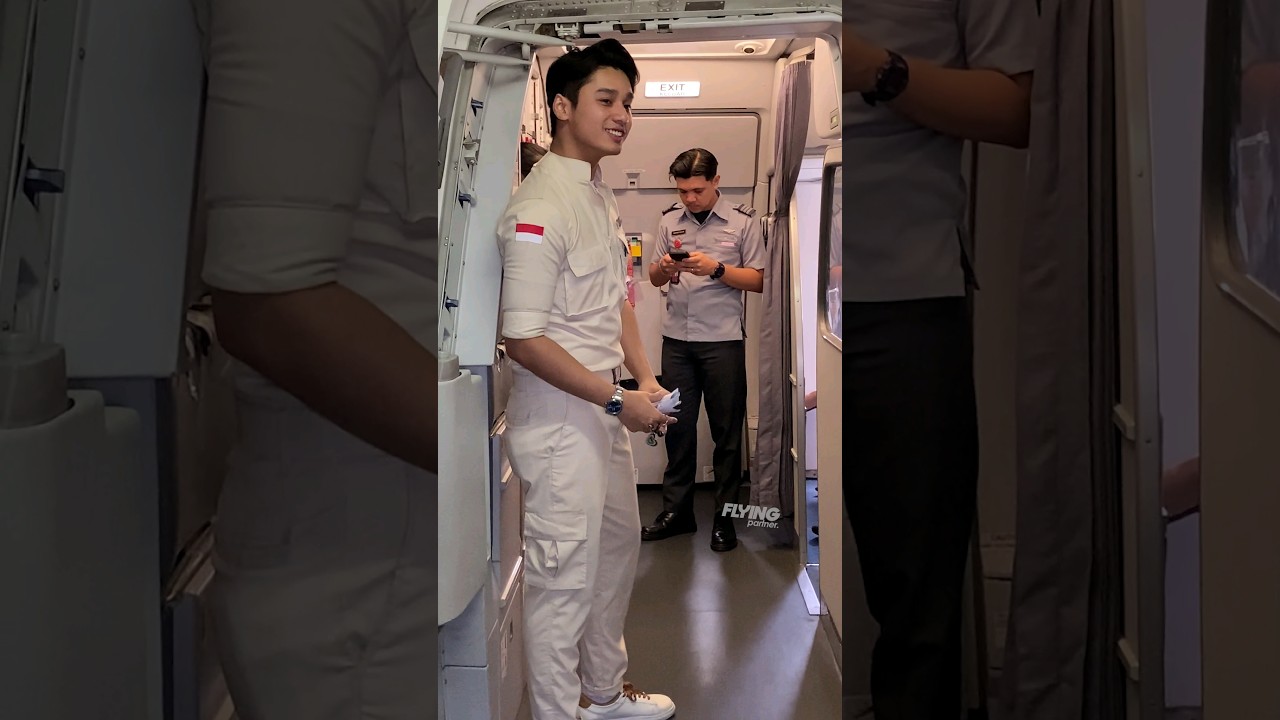 Lutfi, the most popular flight attendant on TikTok
