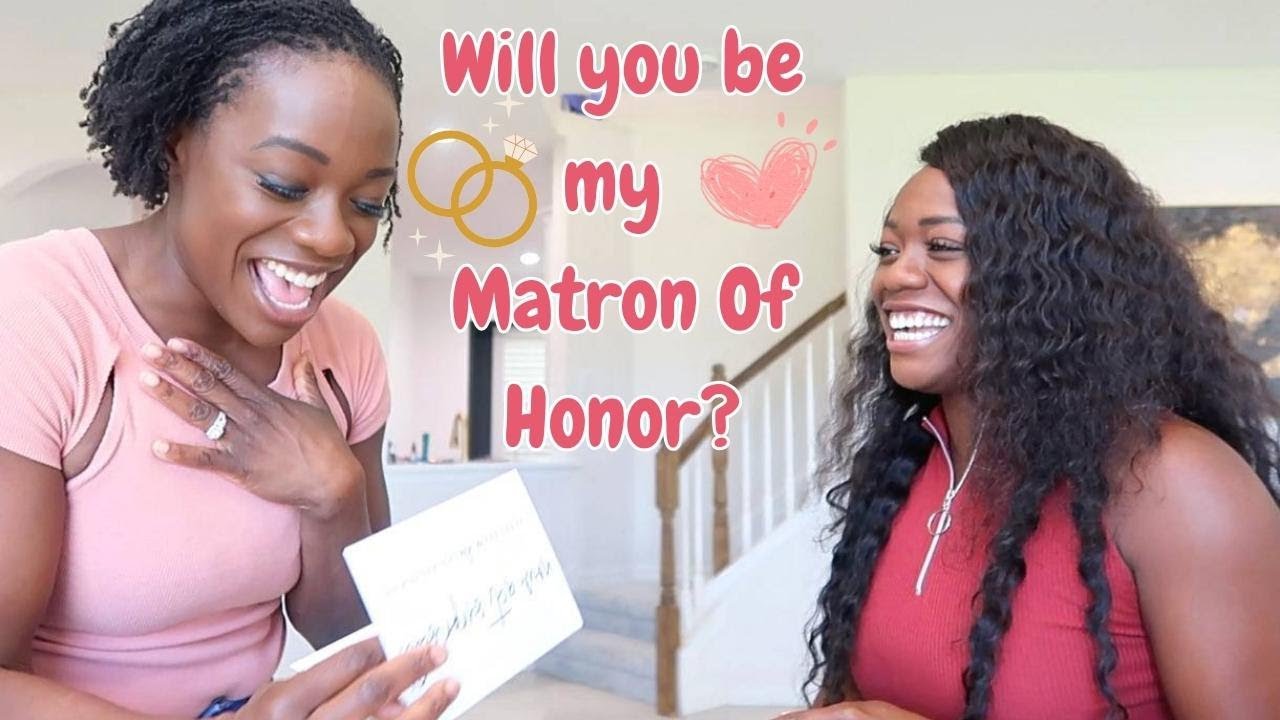 Asking My Twin To Be My Matron Of Honor ❤️💍👰🏾‍♀️