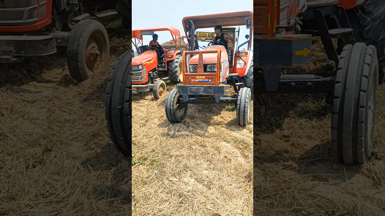 new Mahindra double tractors 🚜🚜 amezing video 😱😱#farming #rktractors #viral #trendingshorts