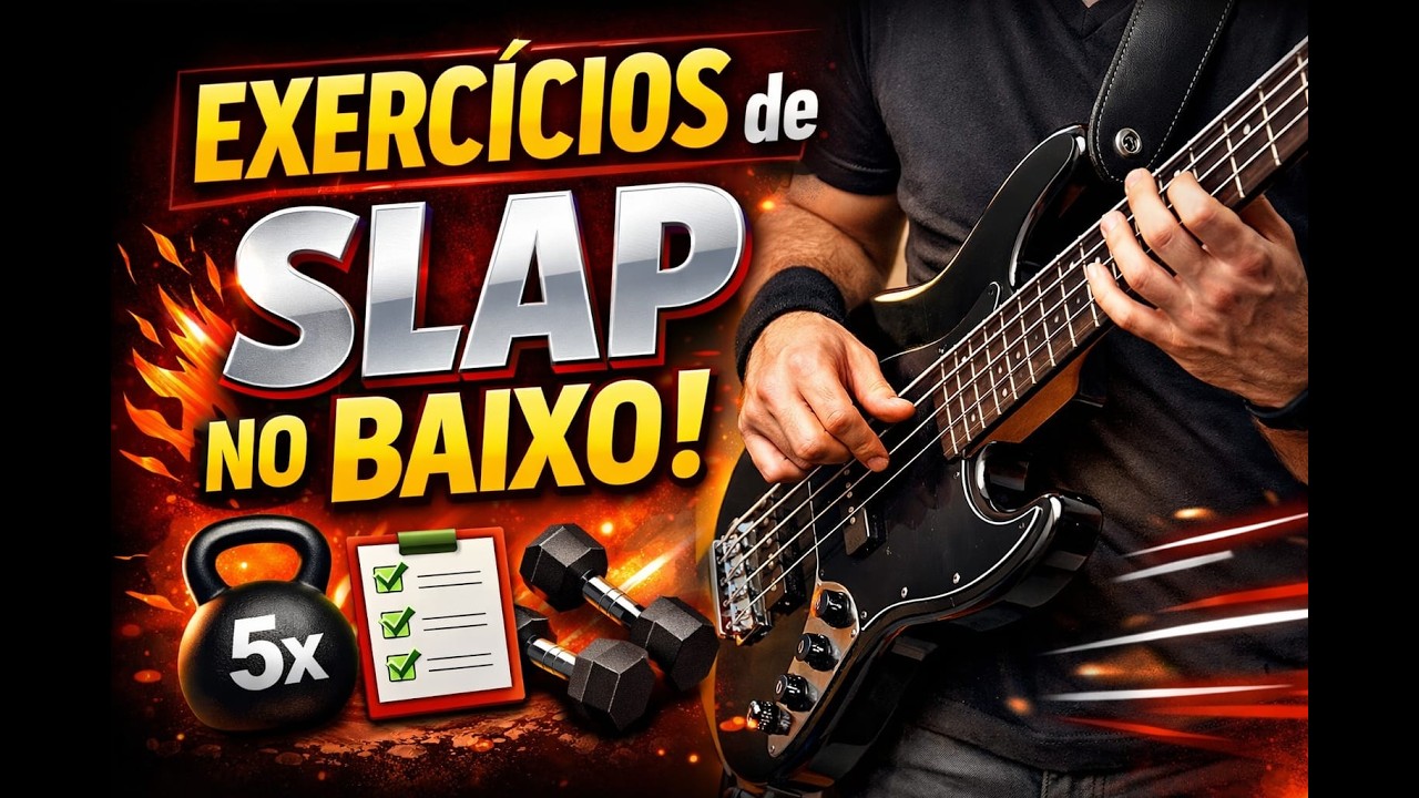 Slap no baixo: Exercícios Essenciais para iniciantes